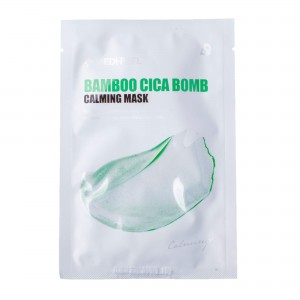 Успокаивающая тканевая маска Bamboo Cica Bomb Medi-Peel 