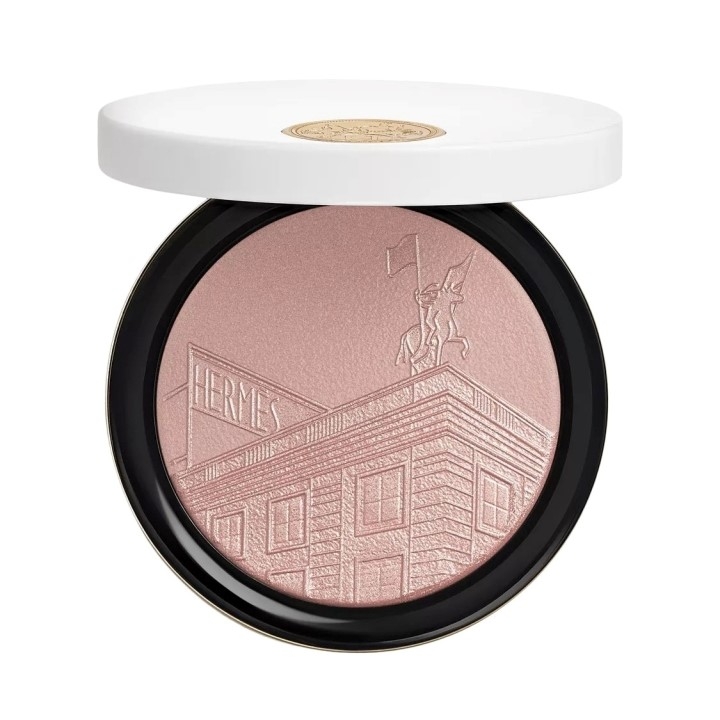 24 FAUBOURG FACE AND EYE ILLUMINATING POWDER Пудра-хайлайтер для лица в оттенке #02ORROSE