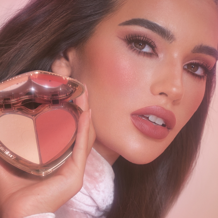Pillow Talk Beauty Soulmates Face Palette Палетка для лица в оттенке #FlawlessPeach