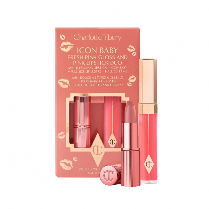 Gloss And Lipstick Duo #IconBaby #HallOfFame Набор для макияжа губ