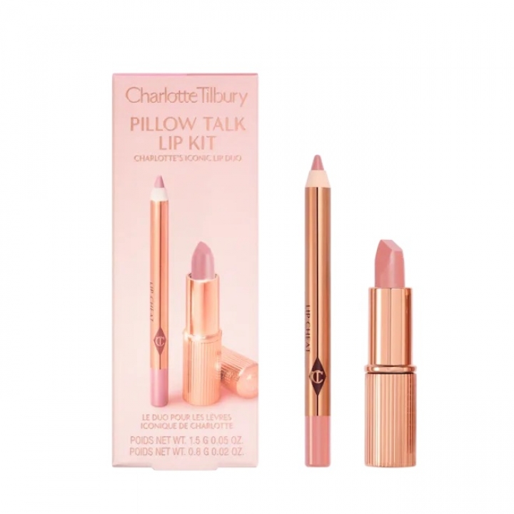 Mini Pillow Talk Lip Kit Набор для макияжа губ в оттенке #PillowTalkFair
