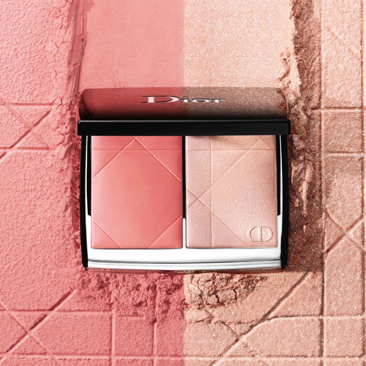 Dior Rouge Blush Colour & Glow Палетка для лица в оттенке #257Dioriviera