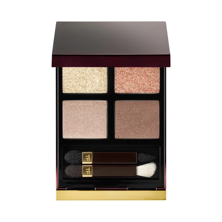 Tom Ford Eye Color Quad Тени для век в оттенке #01GoldenMink