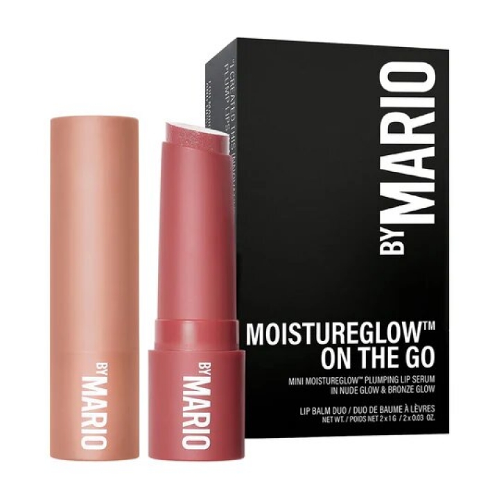 Makeup by Mario Moistureglow On The Go Набор миниатюр в оттенке #NudeGlow&BronzeGlow