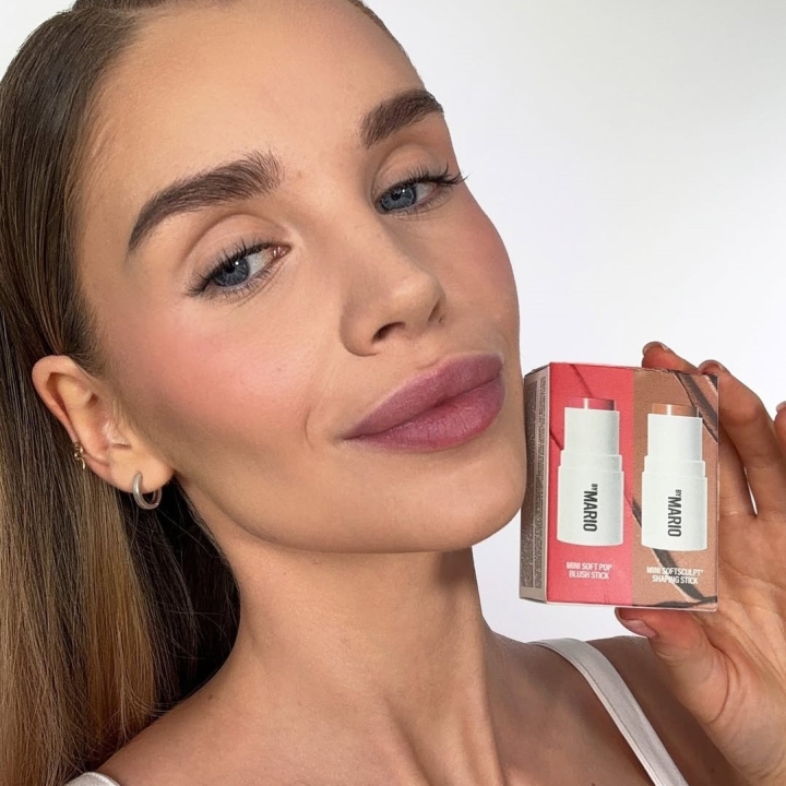 Makeup by Mario Mini Sculpt & Soft Pop Набор миниатюр в оттенке #Medium&PalePetal