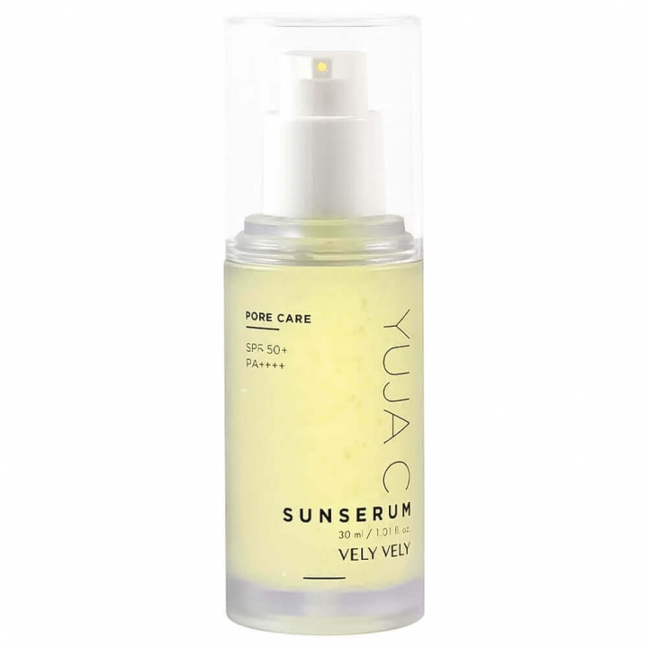 Yuja C Sun Serum SPF 50 Успокаивающая солнцезащитная сыворотка с витамином С