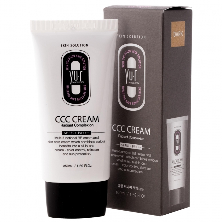 Мультифункциональный крем Yu.r CCC Cream Radiant Complexion SPF50+ PA+++ Dark