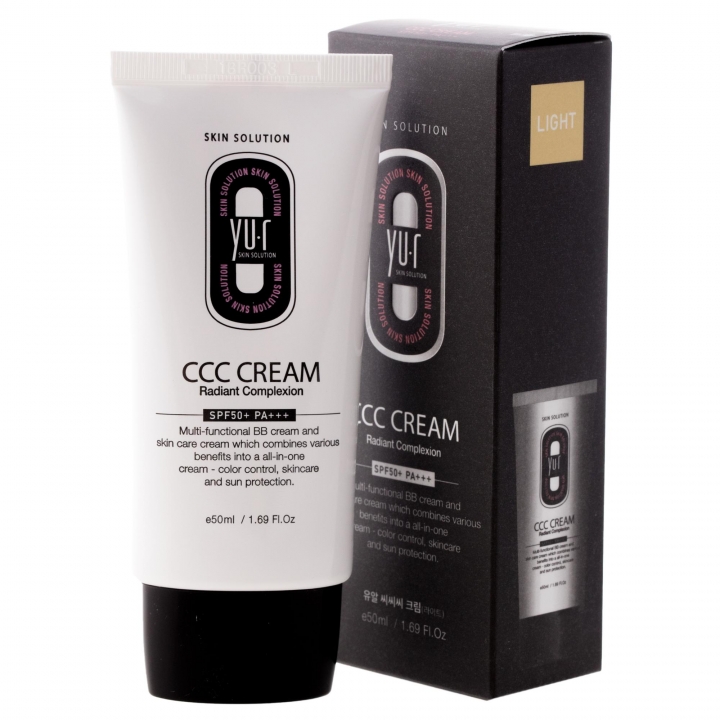 Мультифункциональный крем Yu.r CCC Cream Radiant Complexion SPF50+ PA+++ Light