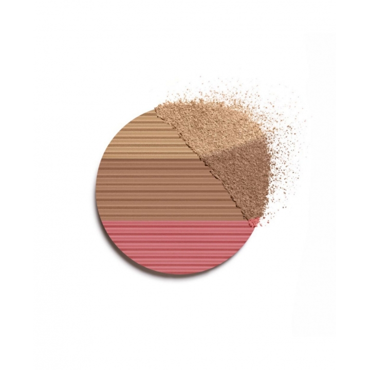 Les Beiges Healthy Glow Sun-Kissed Powder Пудра для лица в оттенке #MediumRoseGold