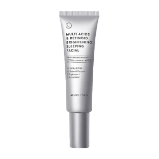 Multi Acids & Retinoid Brightening Sleeping Facial Ночной мультикислотный ретиноевый осветляющий пилинг 