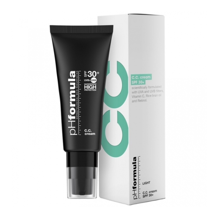 C.C. cream SPF 30+ Корректирующий крем SPF 30+ в оттенке #Light