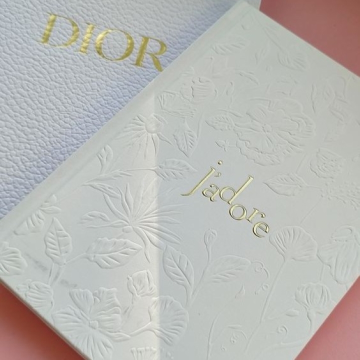 Dior J'adore Floral Embossed Notebook Limited Edition Блокнот