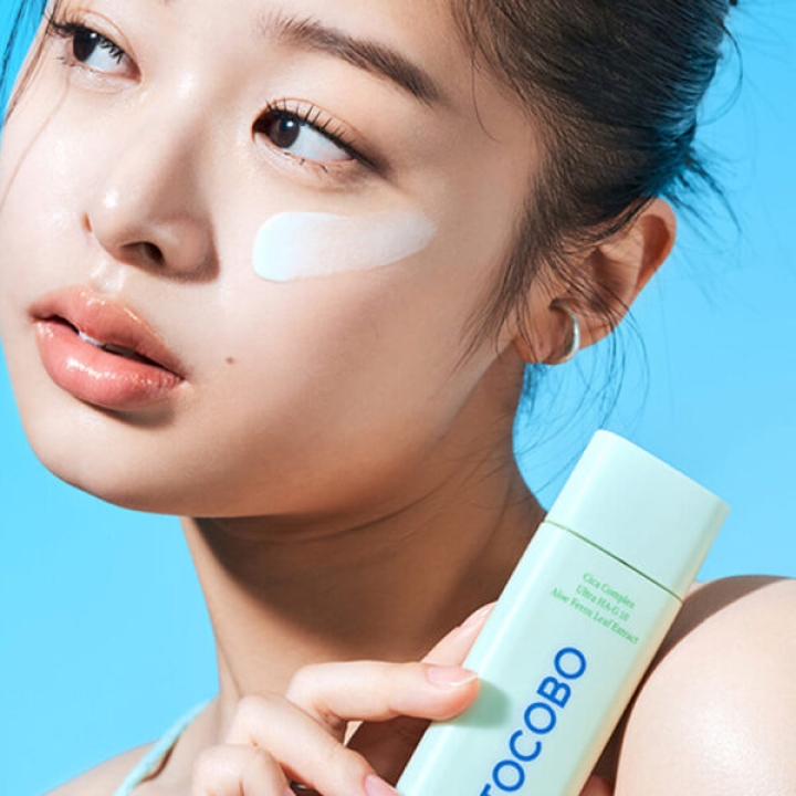 Tocobo Cica Calming Sun Serum SPF50+ PA++++ Успокаивающая солнцезащитная сыворотка