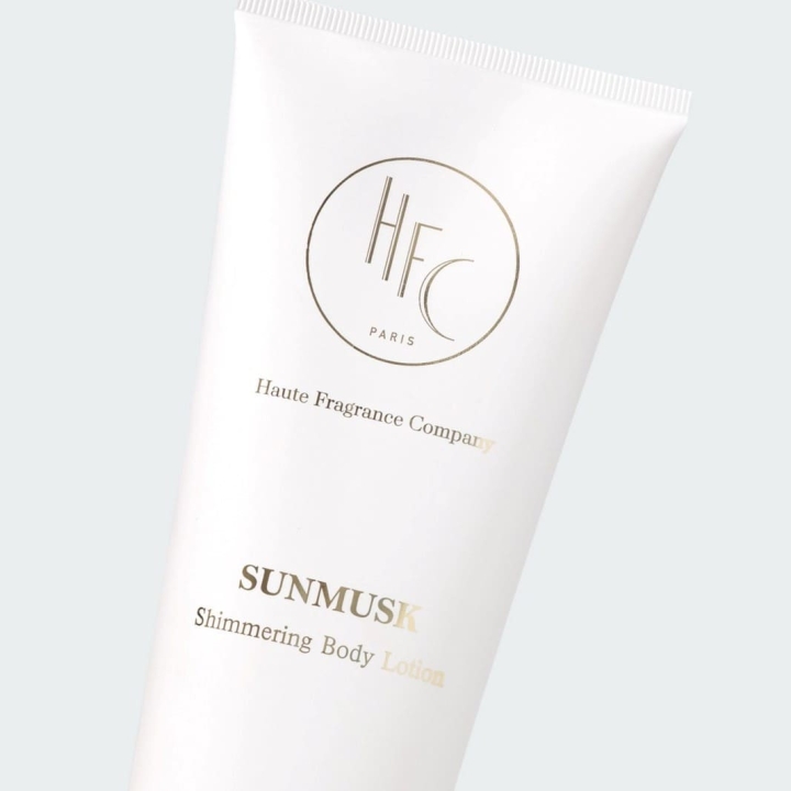 Парфюмированный лосьон с шиммером HFC Sunmusk