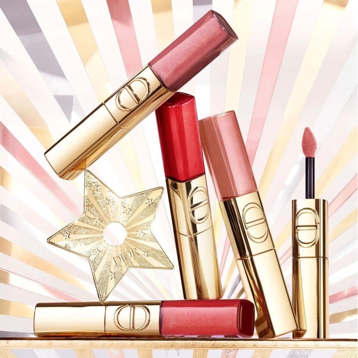 Dior Rouge Sequin Liquid Duo Limited Edition Двусторонняя Жидкая Помада для губ