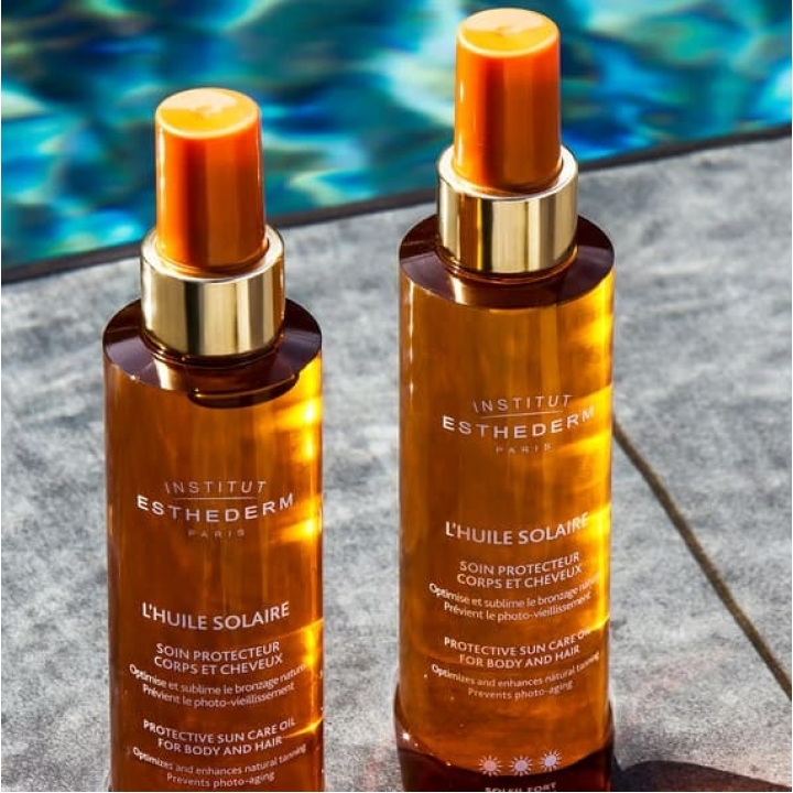 L'Huile Solaire Suncare Солнцезащитное масло для тела и волос при умеренном солнце SPF30