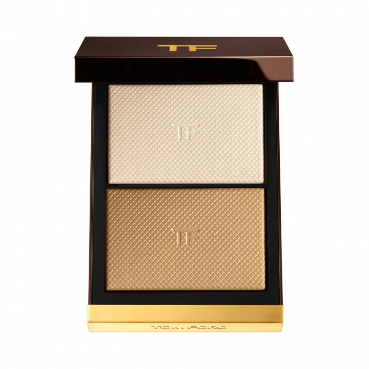 Tom Ford Shade And Illuminate Highlighting Duo Пудра-хайлайтер для лица в оттенке #Nudelight