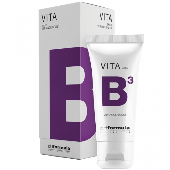 VITA B3 vibrance boost mask Увлажняющая успокаивающая маска с витамином В