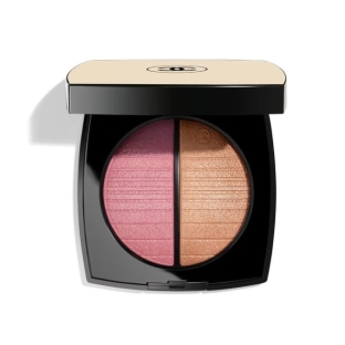 Les Beiges Healthy Golden Glow Powder Limited Edition Румяна и хайлайтер в оттенке #ÉclatDuSoir 