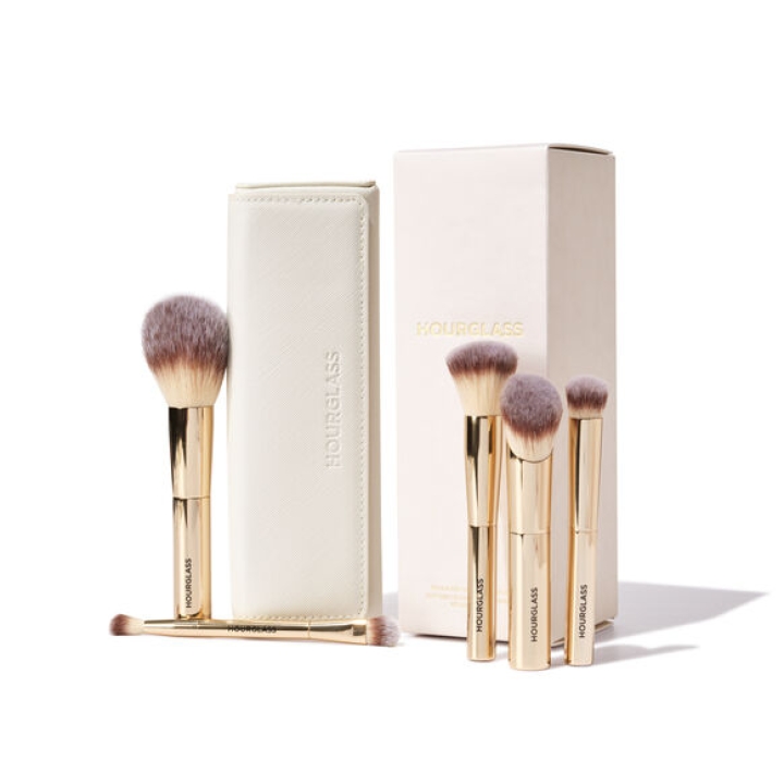 Hourglass Face and Eye Travel Brush Set Limited Edition Набор кистей в тревел формате