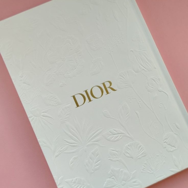 Dior J'adore Floral Embossed Notebook Limited Edition Блокнот
