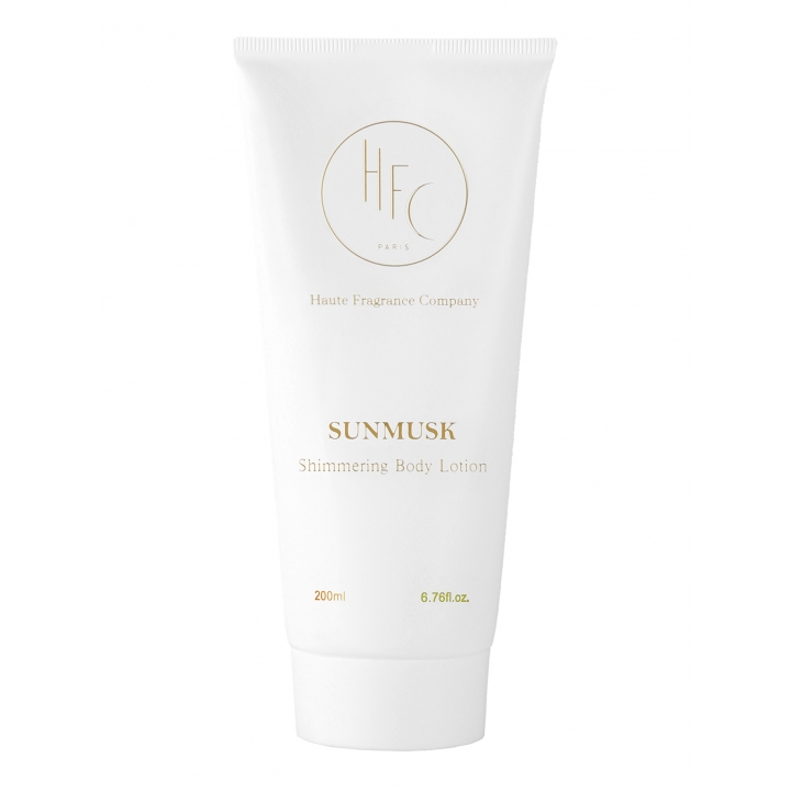 Парфюмированный лосьон с шиммером HFC Sunmusk