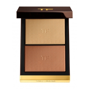 Tom Ford Shade And Illuminate Highlighting Duo Пудра-хайлайтер для лица в оттенке #Tanlight