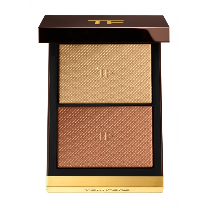 Tom Ford Shade And Illuminate Highlighting Duo Пудра-хайлайтер для лица в оттенке #Tanlight