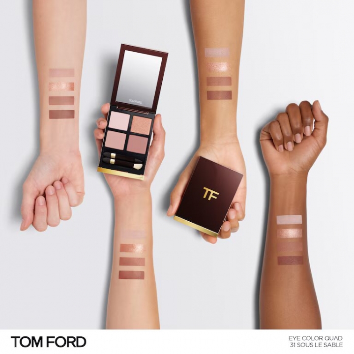 Tom Ford Eye Color Quad Тени для век в оттенке #31SousLeSable