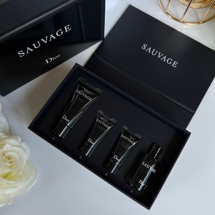 DIOR SAUVAGE THE RITUALS TRAVEL MINI Подарочный набор