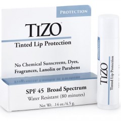Крем для губ солнцезащитный SPF 45 TIZO Tinted Lip Protection
