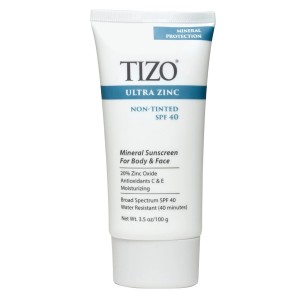 Солнцезащитный крем для лица и тела SPF 40 TIZO Ultra Zinc Non-Tinted