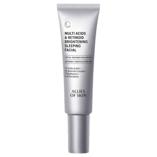 Multi Acids & Retinoid Brightening Sleeping Facial Ночной мультикислотный ретиноевый осветляющий пилинг 